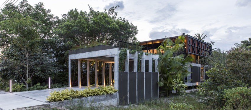 Se ve su diseño ecológico