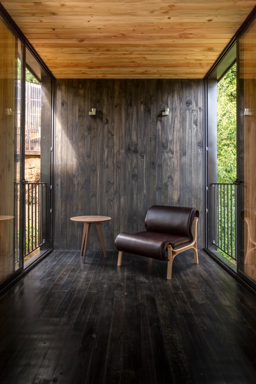 La madera, clave en el interior