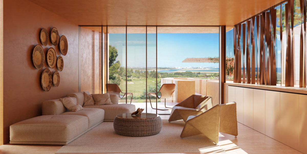 Con diseño y vistas al exterior