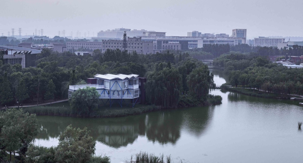 Este edificio prefabricado es el modelo para desarrollar una arquitectura sostenible en China