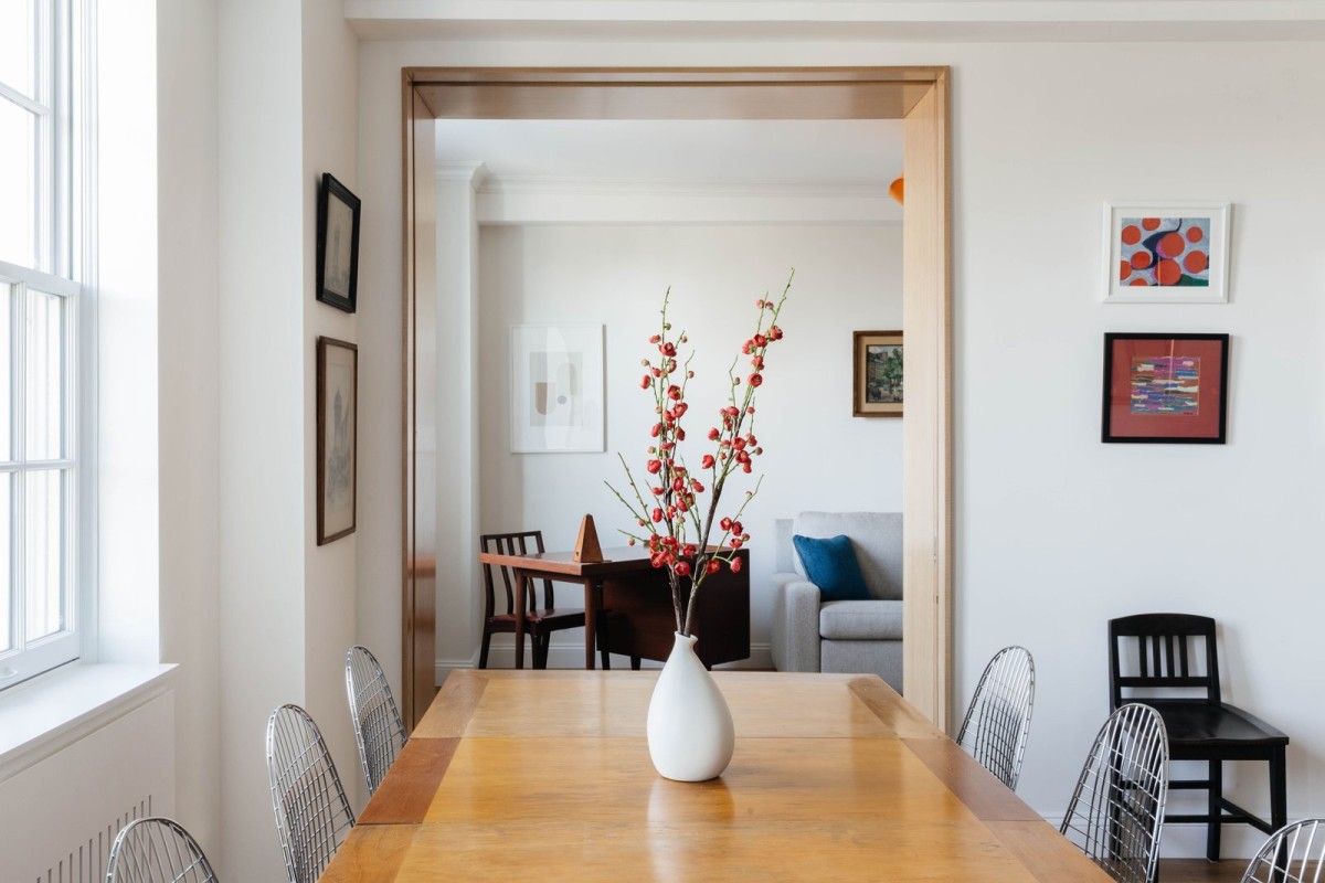 Blanco y madera, las claves