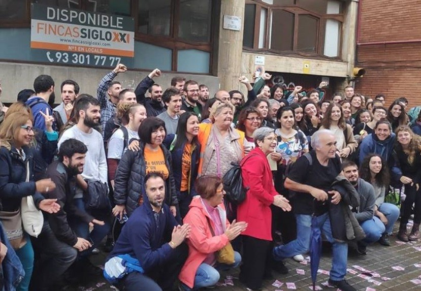 El Sindicato de Inquilinos de Barcelona orquesta la cacería contra una propietaria particular