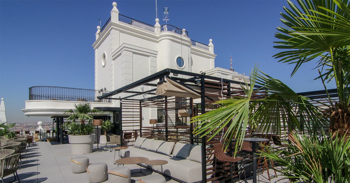 Крыша Riu Plaza España