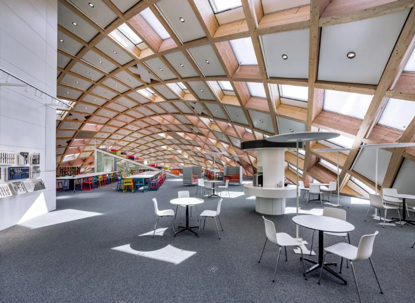 La madera, clave del proyecto