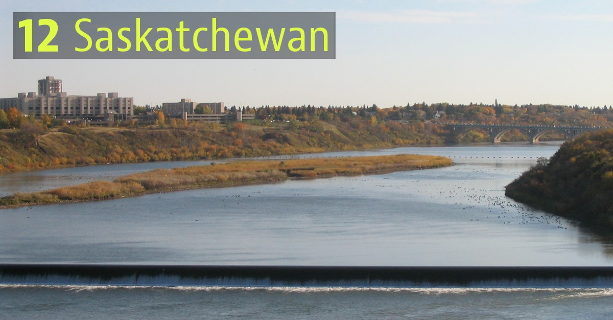 Saskatchewan, Canada Estos son los lugares del mundo donde te pagan por vivir allí: es hora de hacer las maletas