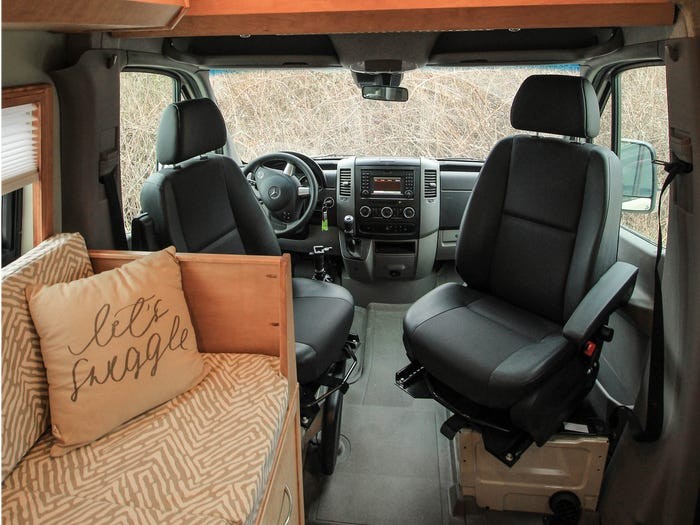 ¡Como en la furgoneta del Equipo A!