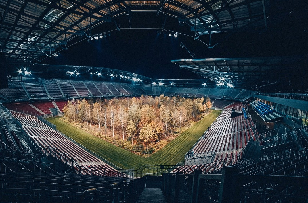 El estadio tiene capacidad para 30.000 espectadores