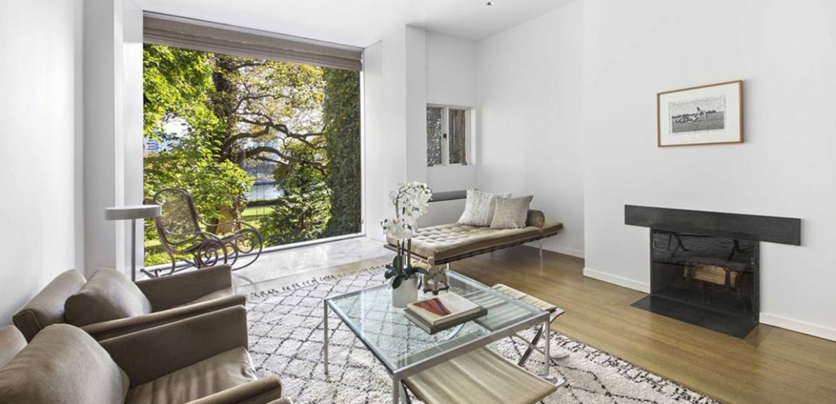 Bonitas vistas al jardín y el río