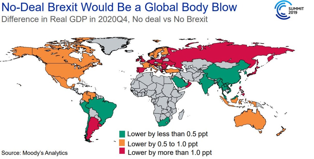Imagen del día: los países más afectados por un Brexit sin acuerdo