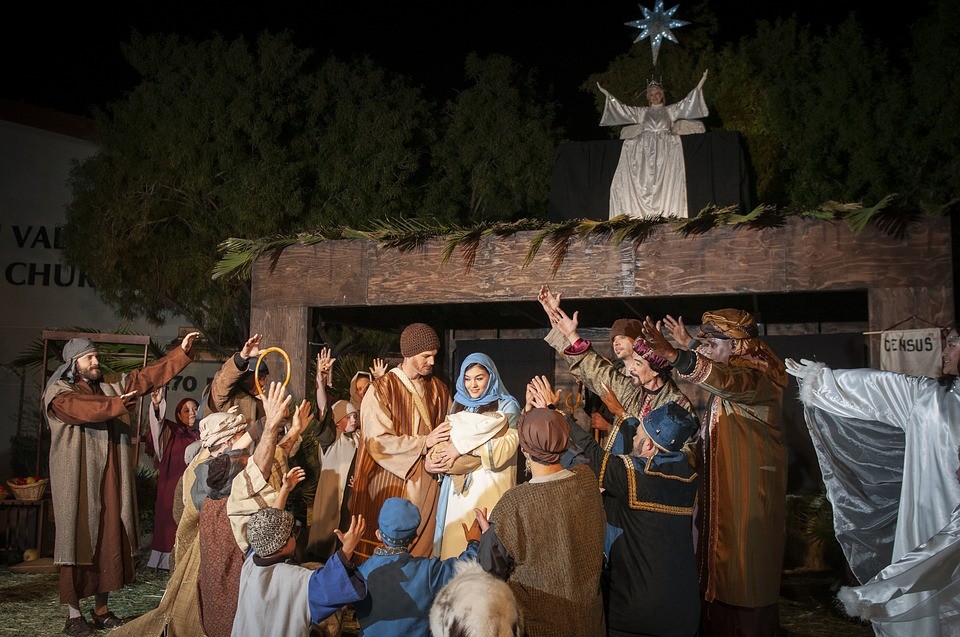 Live nativity scene 