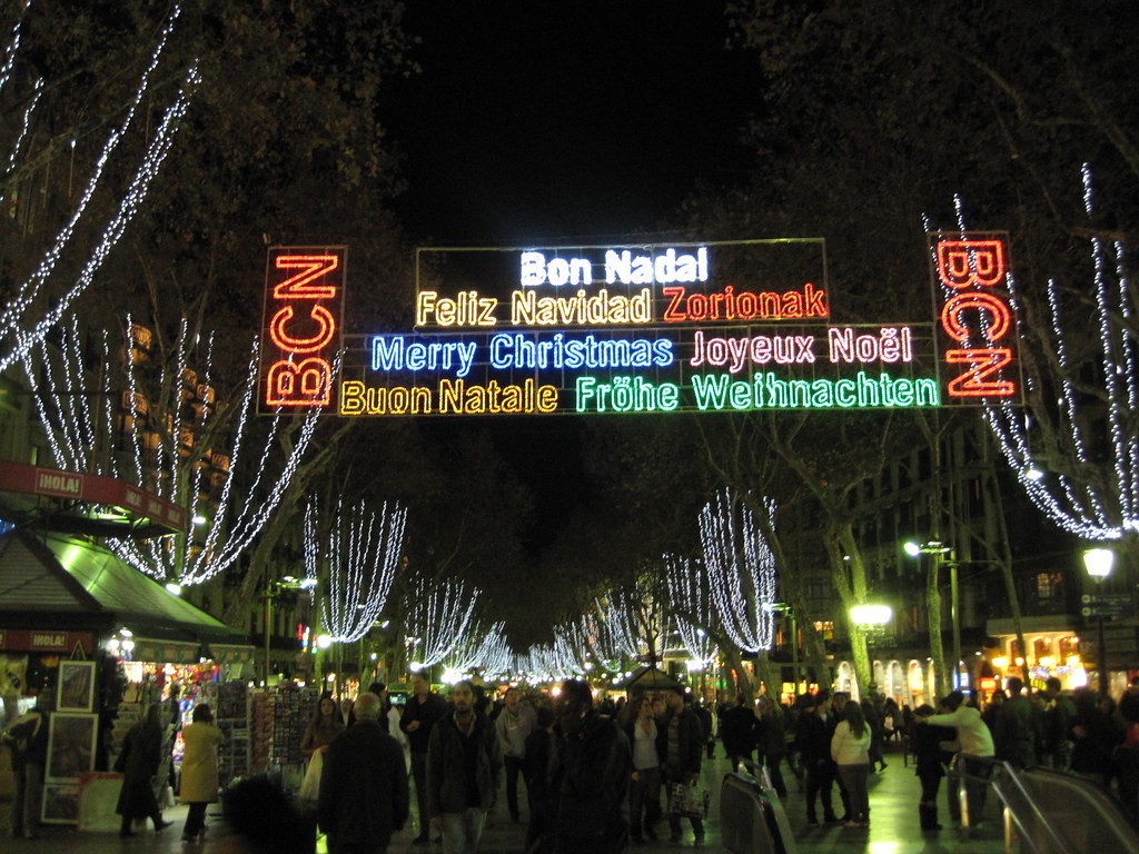 Barcelona dá-te as boas-vindas às suas celebrações natalícias / Flickr