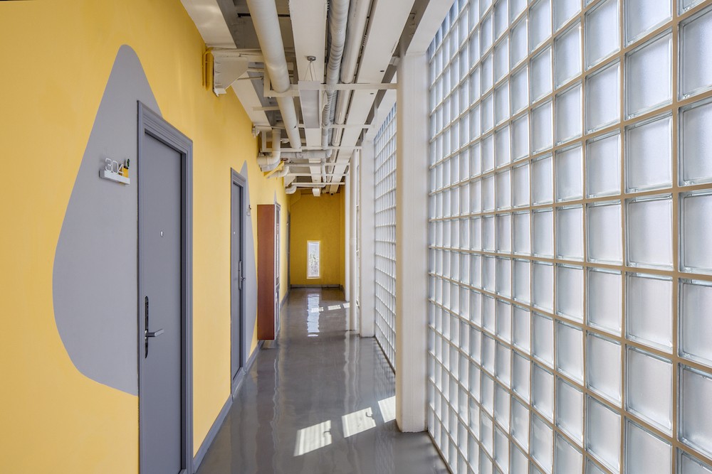 El edificio era una fábrica