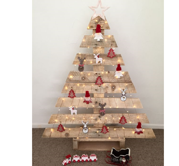 Árboles de Navidad de madera o cómo decorar la casa de forma original y  sostenible — idealista/news