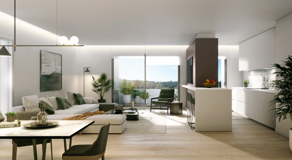 comedor-pisos-obra-nueva-madrid-rio