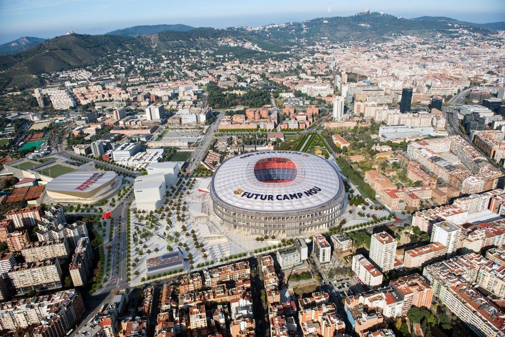 El Ayuntamiento de Barcelona da luz verde al proyecto de urbanización del entorno del Camp Nou