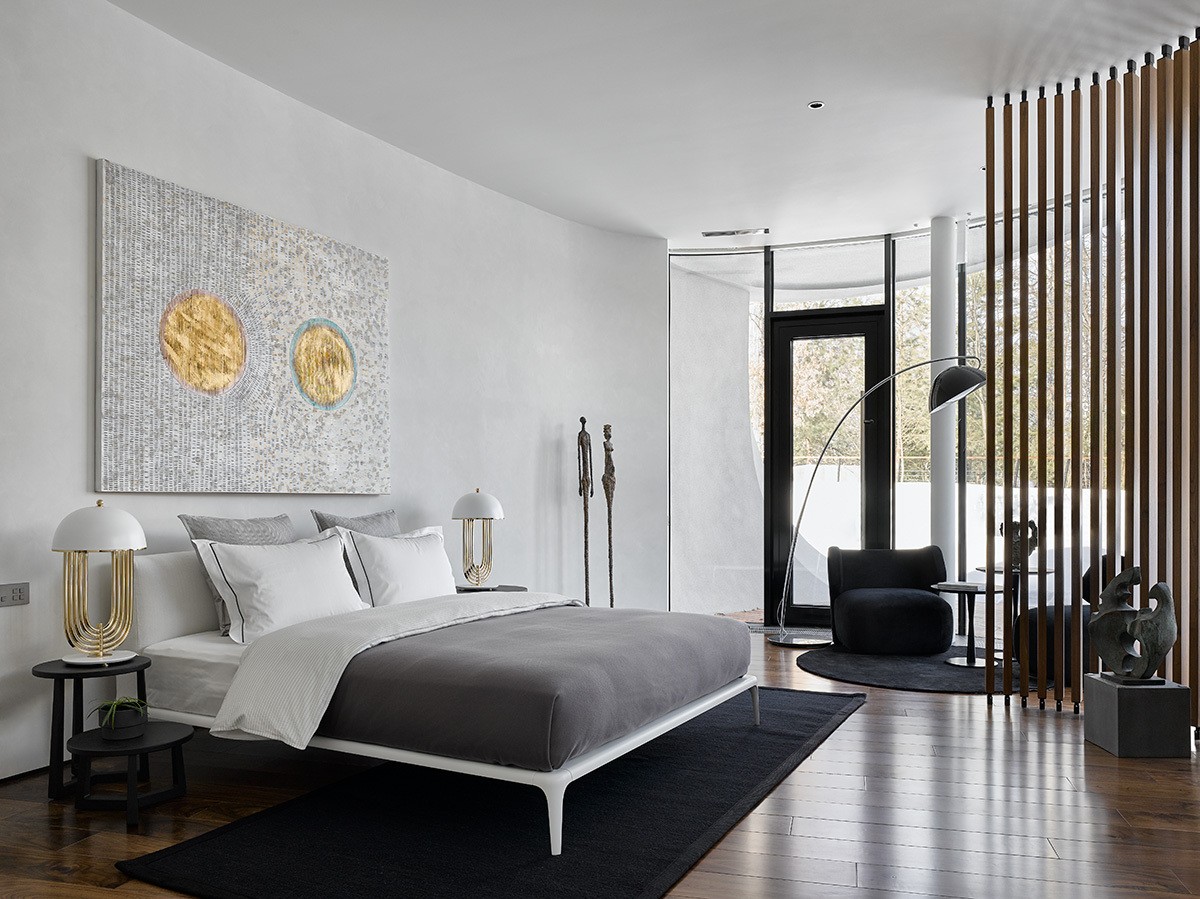 La casa tiene tres habitaciones