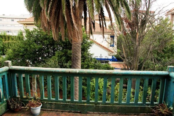 Vista hacia el jardín