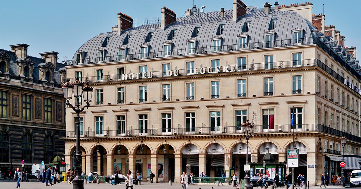 Hotel du Louvre: un diseño imperial y lujoso en el corazón de París adaptado al siglo XXI