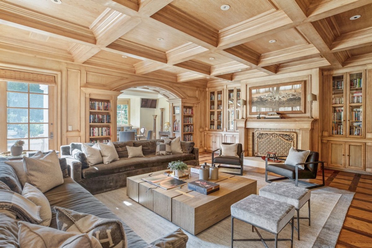 El salón más grande de la casa