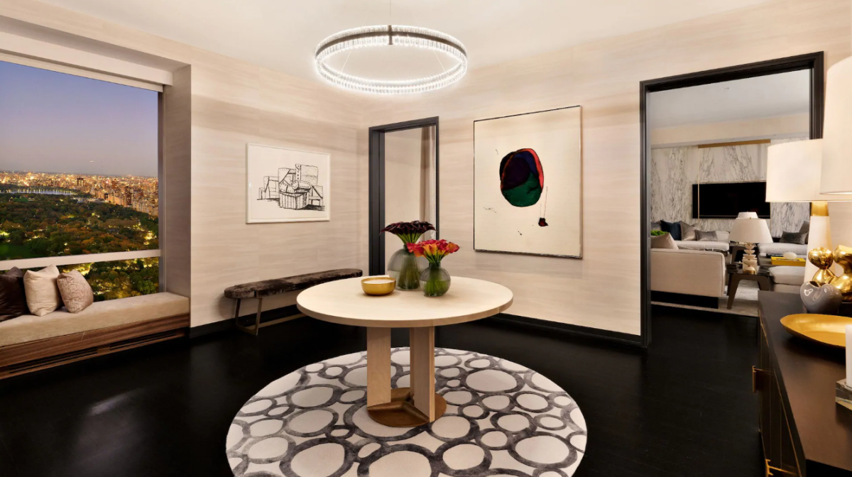 La suite incluye cocina, comedor, zona de estar...