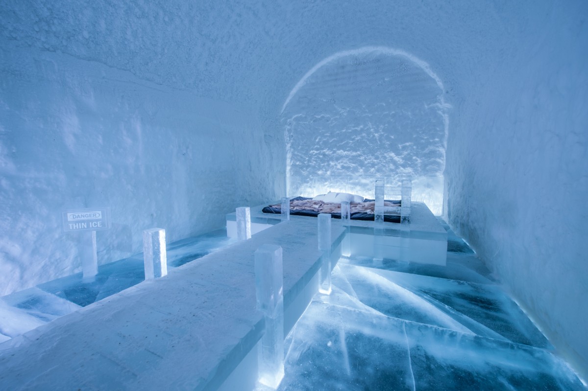 Es troba al Cercle Polar / Ice Hotel