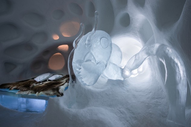 Cada habitació té la seva identitat / Asaf Kliger/Ice Hotel