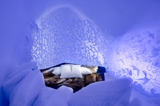 Compta amb suites i habitacions estàndard / Ice Hotel