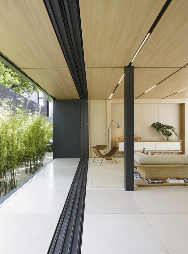 El exterior se funde con el interior