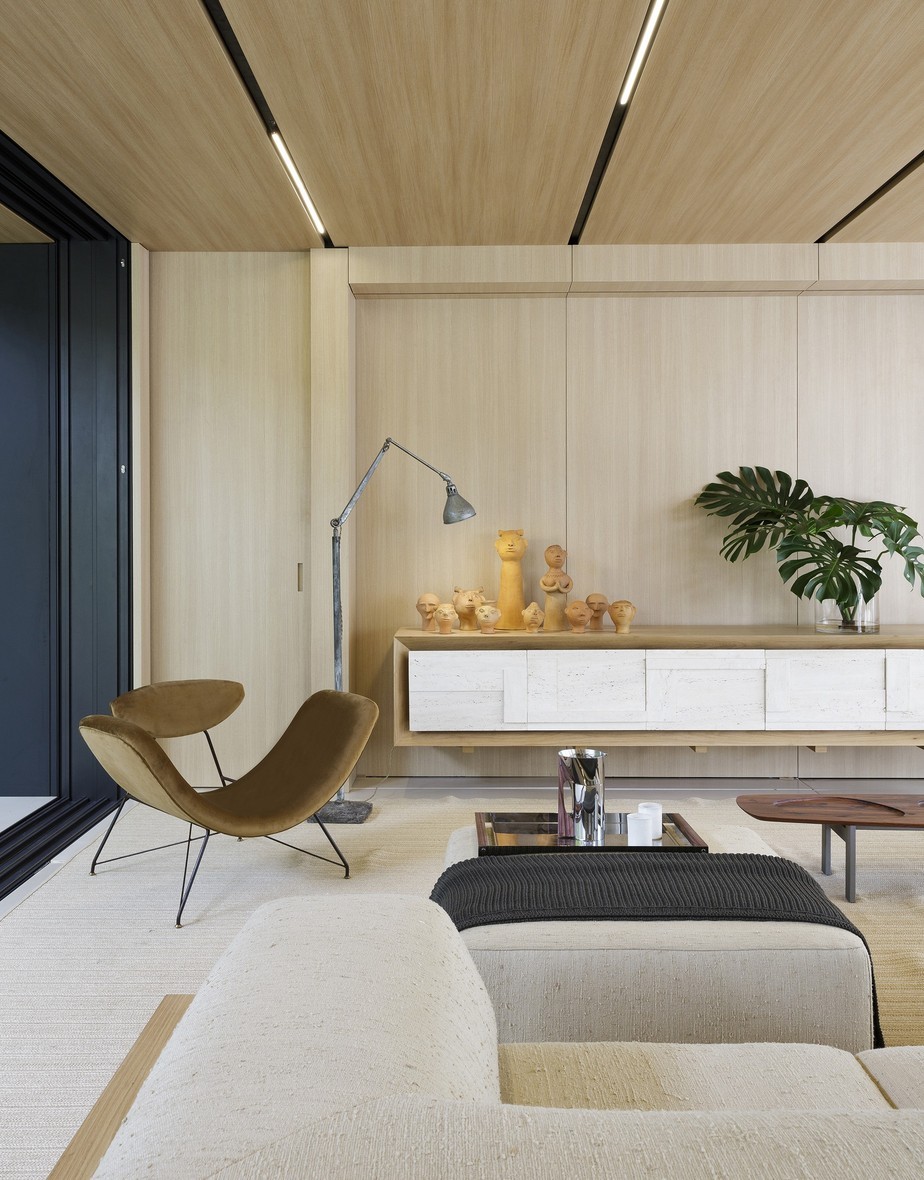 Pocos elementos y los que hay son de diseño