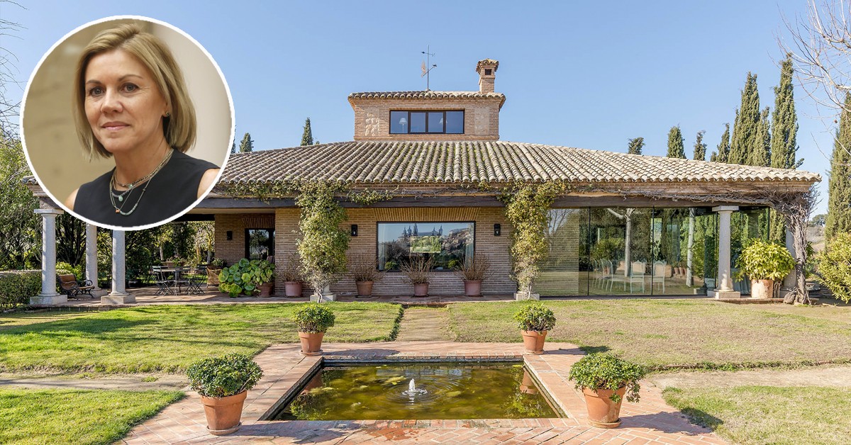 María Dolores de Cospedal vuelve a poner a la venta su casoplón de Toledo (y rebajado)