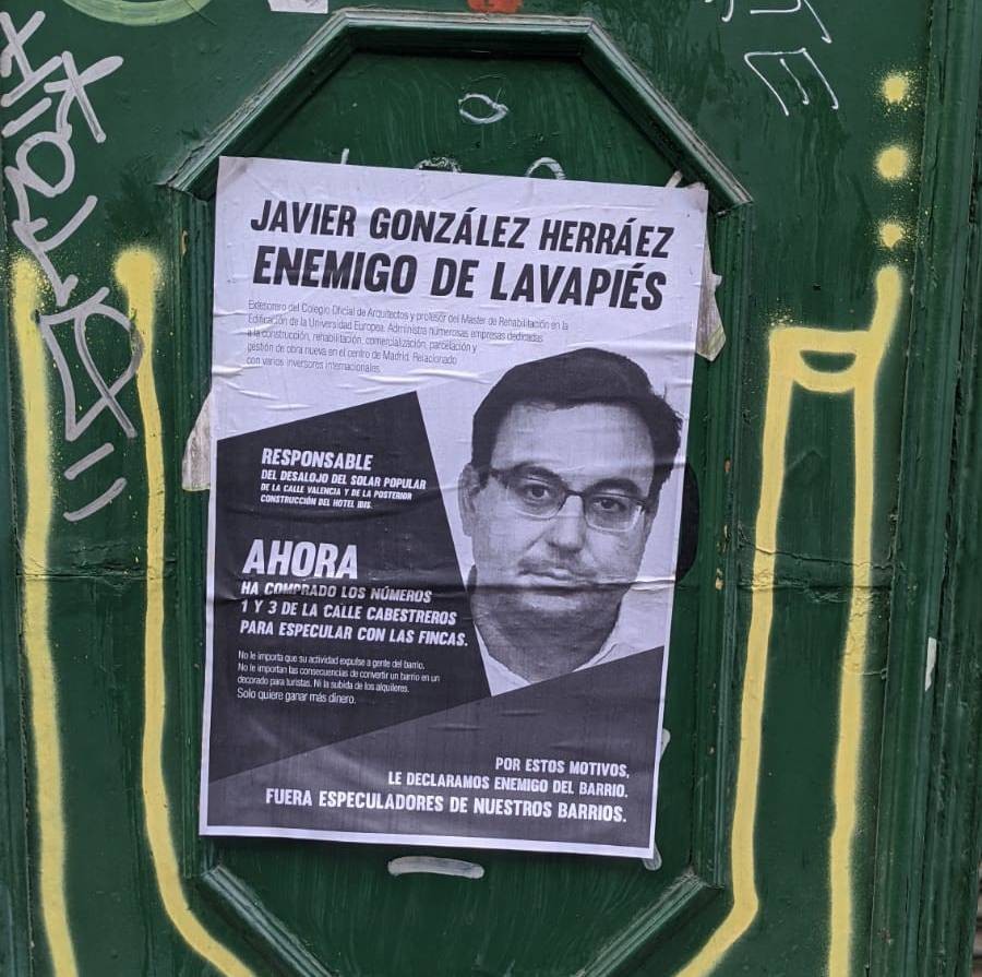 El arquitecto atacado por los okupas por levantar un nuevo hotel en Lavapiés explica su proyecto