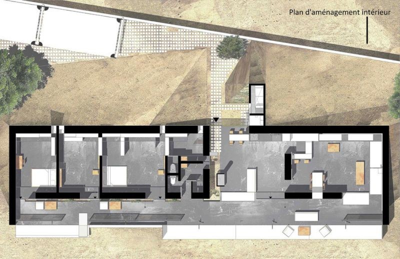 Una casa que se adapta a las estaciones del año