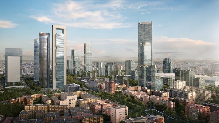 Madrid pourrait-elle abriter le plus haut gratte-ciel d'Europe ? / DCN Madrid pourrait-elle abriter le plus haut gratte-ciel d'Europe ? / DCN