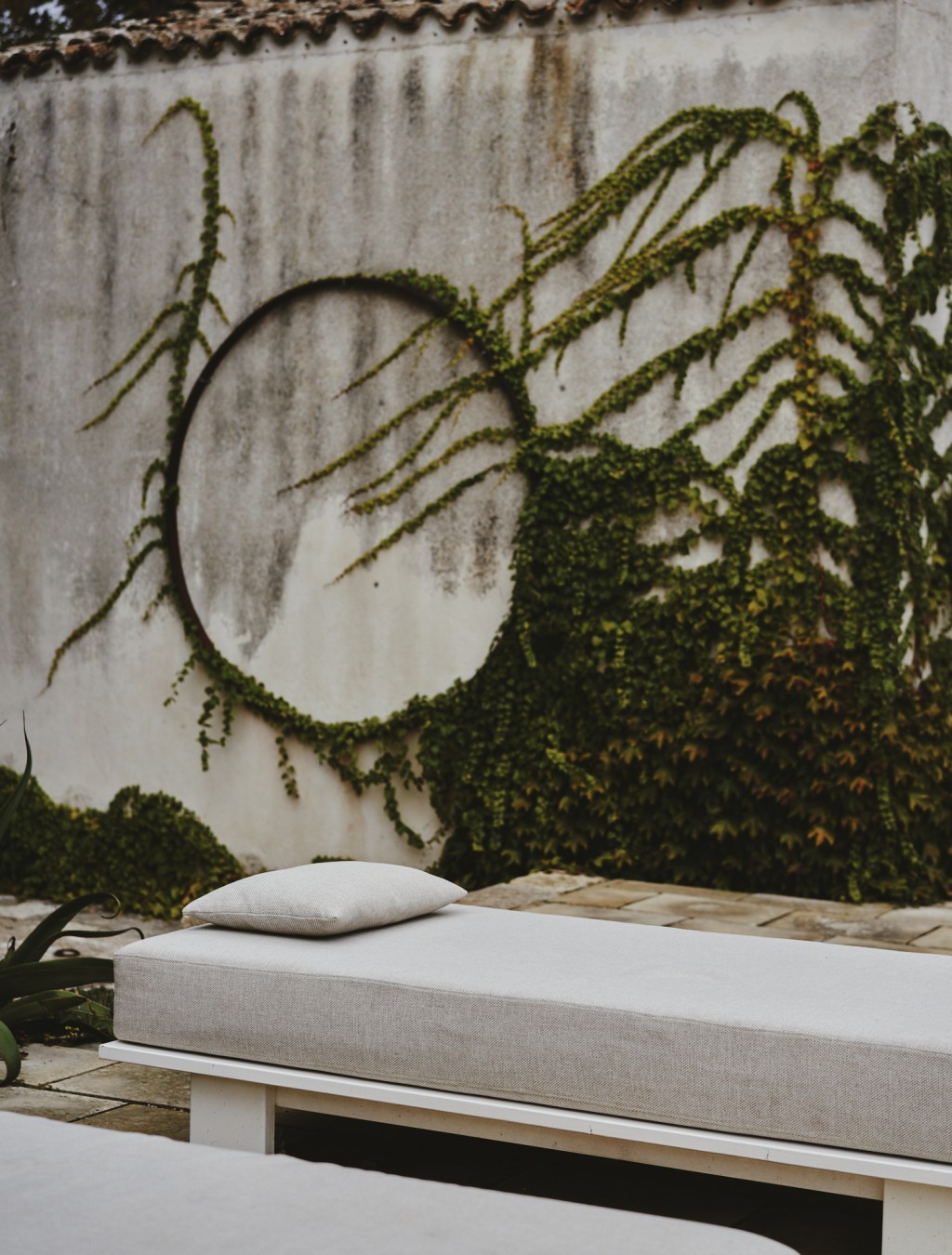 Con camas para el descanso