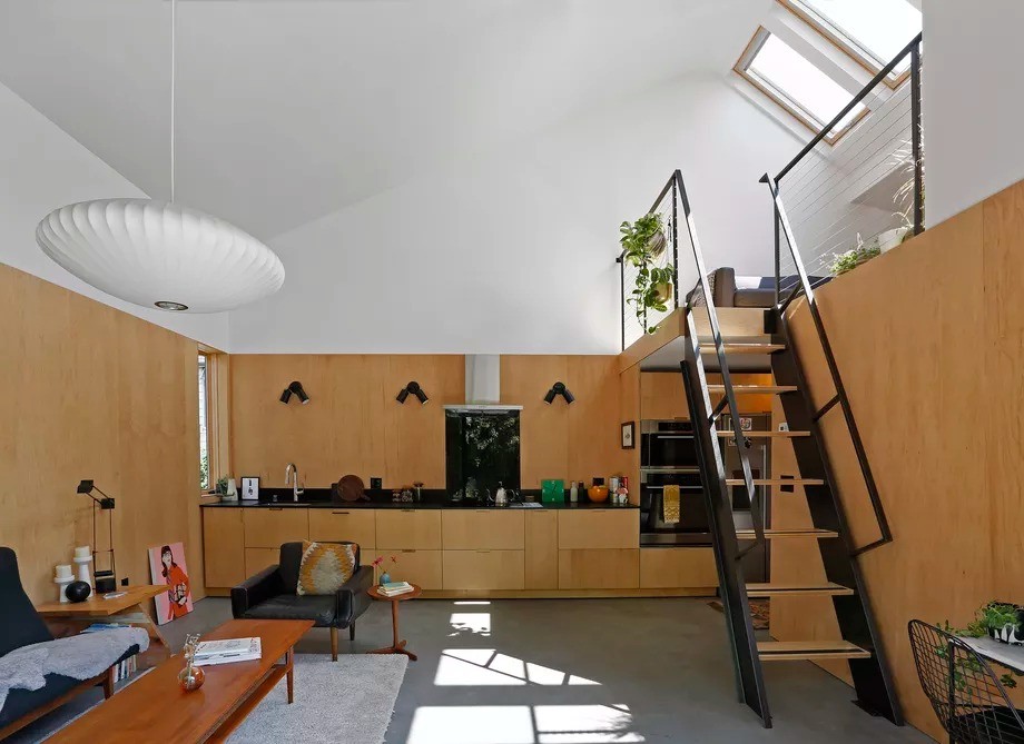 Techos altos que dan sensación de amplitud