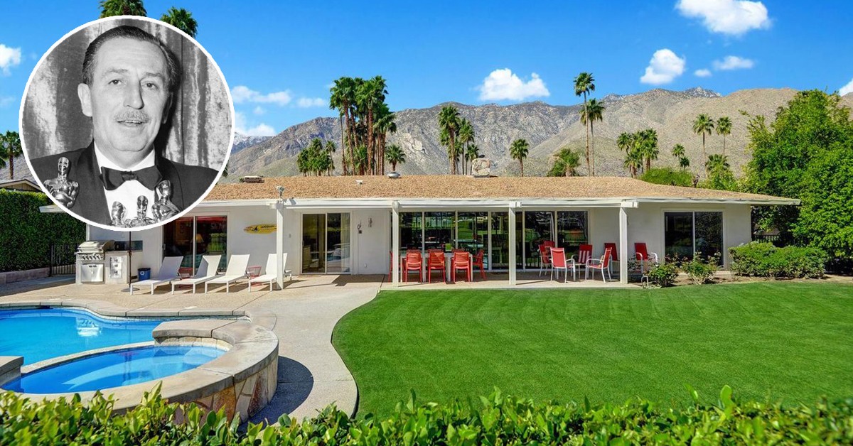 La antigua casa de Walt Disney en Palm Springs sale a la venta por un millón de euros