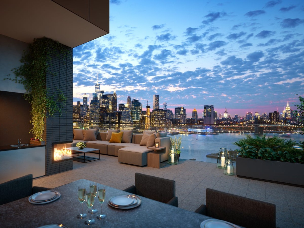 El ático más caro de Brooklyn con las mejores vistas a Manhattan