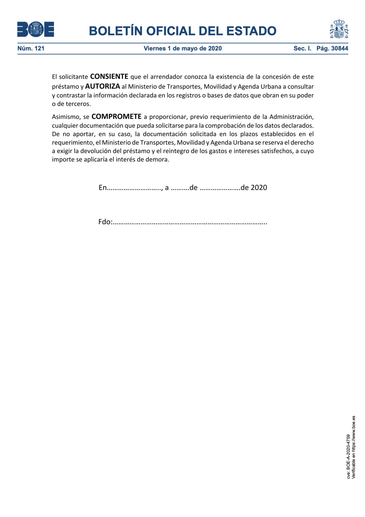 Así es la solicitud que debes rellenar para conseguir un microcrédito del ICO para pagar el alquiler