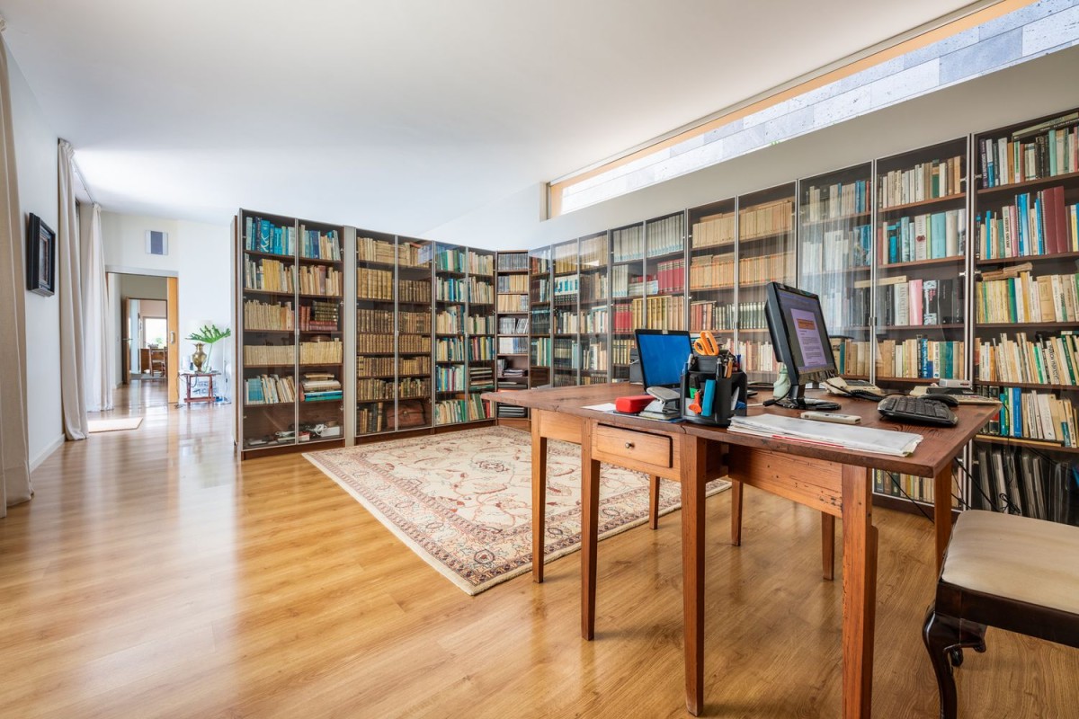 The property has several spacious areas with potential to be used as an office