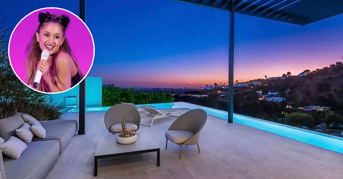 La actriz y cantante Ariana Grande adquiere una moderna mansión en Hollywood Hills