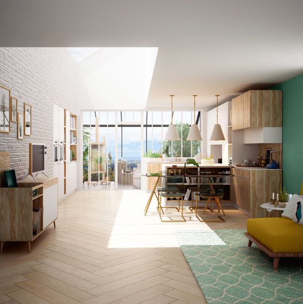 Para maximizar el espacio