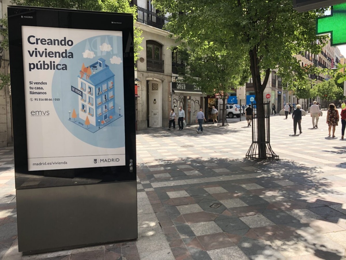 Madrid impulsa su plan de comprar pisos a particulares para aumentar el parque público