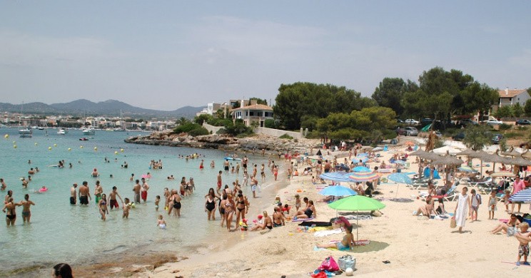 Playa S'Arenal de Portocolom, Felanitx, Mallorca / Quelle: mapama.gob.es