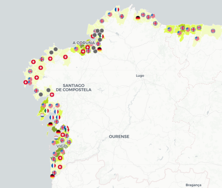 Así se reparten los extranjeros las viviendas de la costa española este verano
