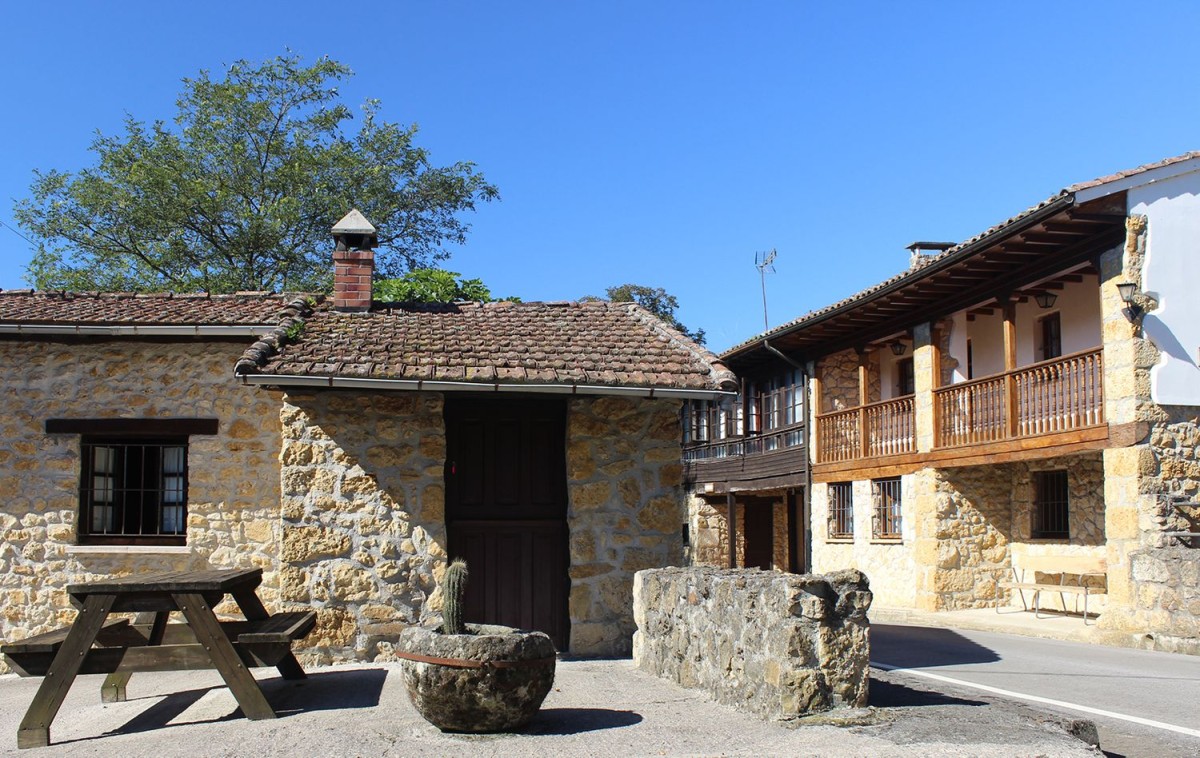 The village square