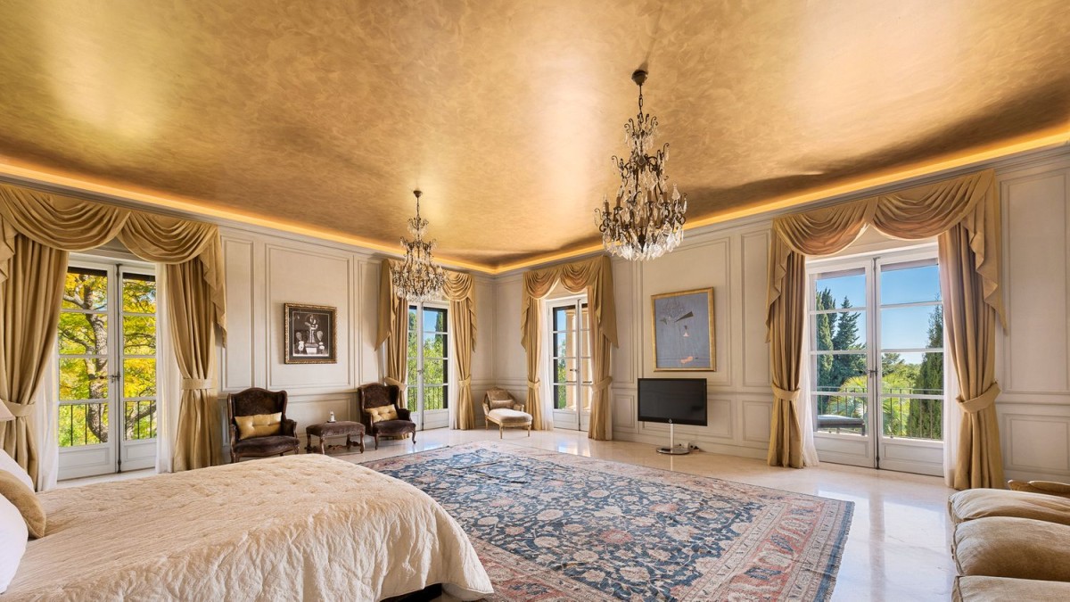 The property is home to large, bright bedrooms