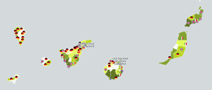 Les îles Canaries sont un autre endroit populaire pour les acheteurs étrangers Les îles Canaries sont un autre endroit populaire pour les acheteurs étrangers