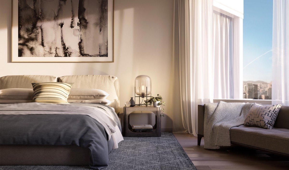 El edificio tiene casi 400 apartamentos