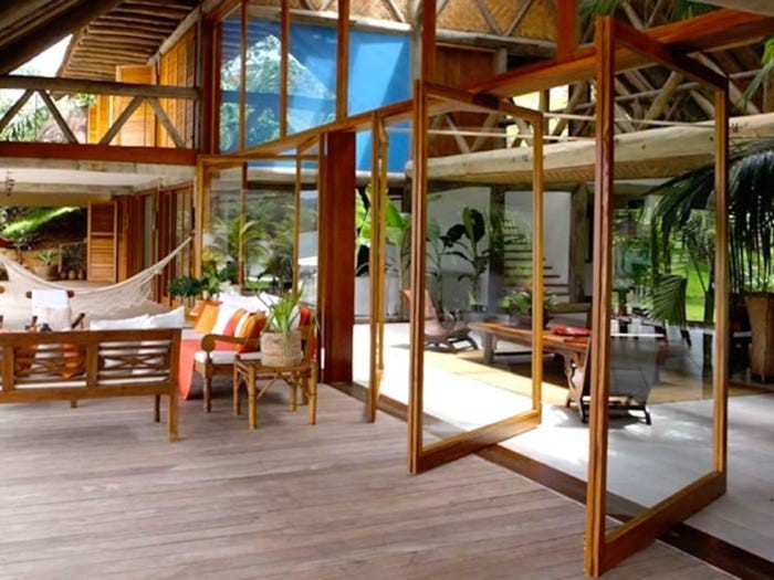El exterior y el interior se fusionan