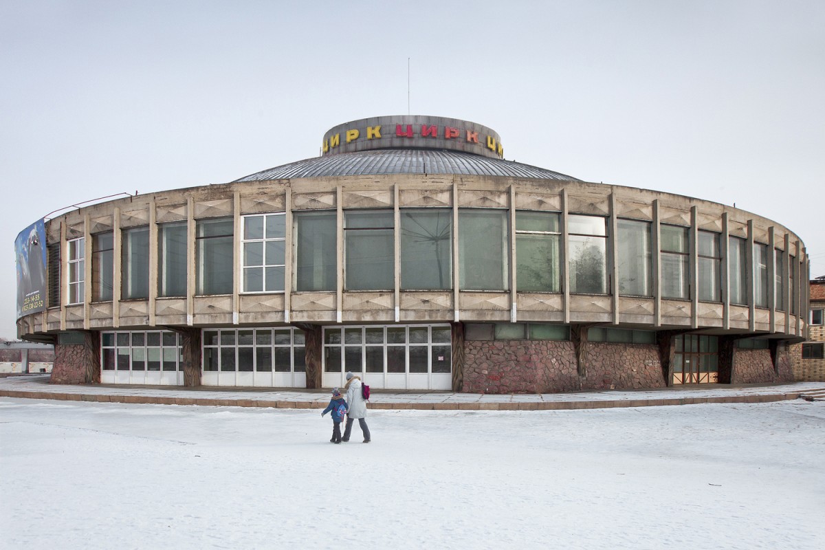 La particular arquitectura comunista que aún pervive en las ciudades de Siberia